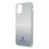 U.S. POLO ASSN. US Polo USHCN58TRDGLB iPhone 11 Pro blauwe gradientpatroon achterkantcover