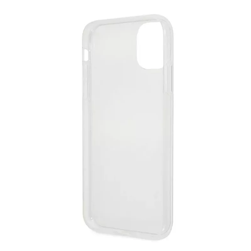 U.S. POLO ASSN. US Polo USHCN58TRDGLB iPhone 11 Pro blauwe gradientpatroon achterkantcover