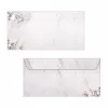 SIGEL 25 kerstkaarten enveloppen Rustic White DIN lang zonder venster