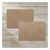 SIGEL DU700 C6 kraftpapieren enveloppen, bruin, 24 stuks, zelfklevend