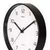 MAULdrip wandklok 25 cm kwarts zwart