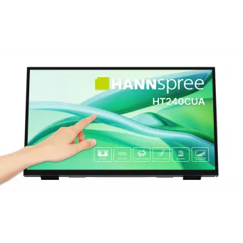 DRUGO monitor Hannspree HT240CUA 23,6 inch Full HD VA touchmonitor - zwart