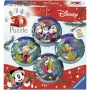 Ravensburger 3D puzzelbal Disney kerstbal-set (2 x 27 stukjes)
