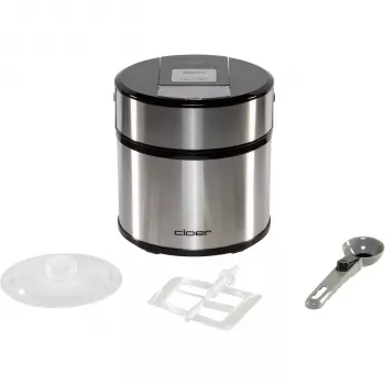 Cloer 9959 ijsmachine 1,5 l wit met voorvriesschaal