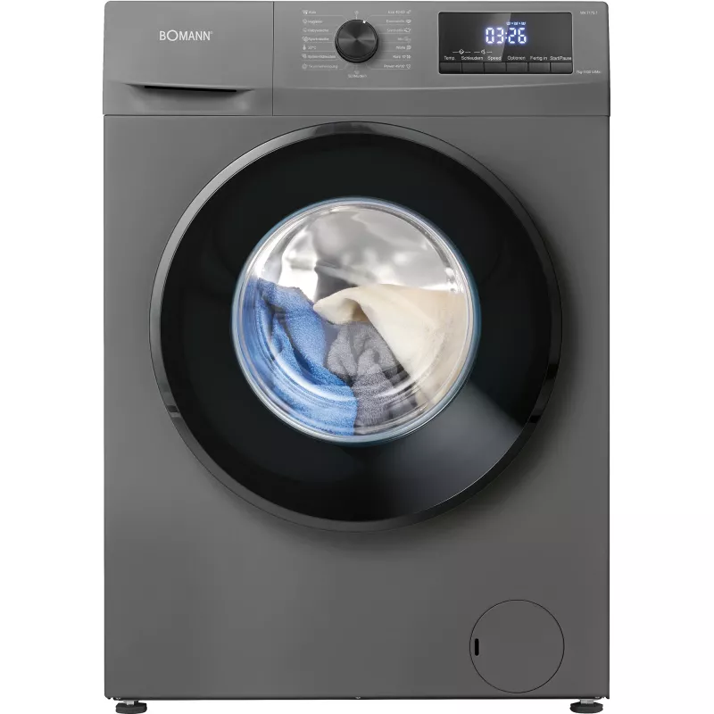 Bomann WA 7175.1 Wafelijzer, Titan/Zwart