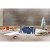 SIGEL DS087 kerstkaarten pop-up winterlandschap DIN lang, 25 kaarten met enveloppen
