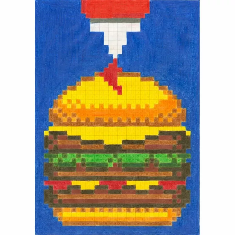FABER-CASTELL Pixel-it kleurboek met 32 motieven (201572)