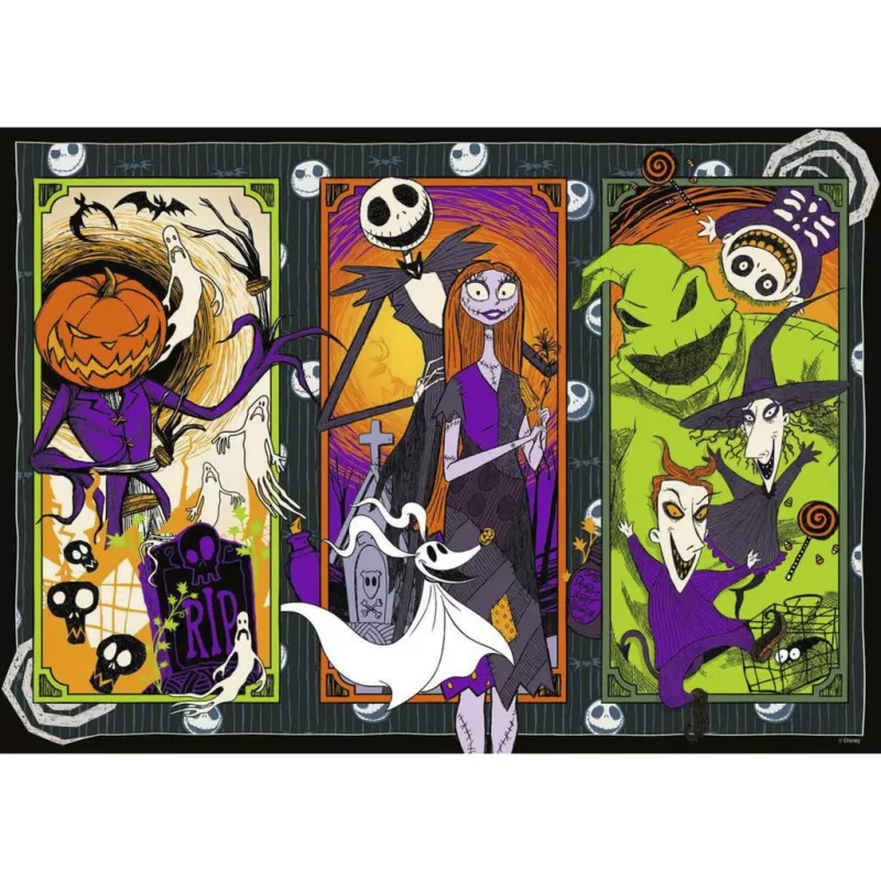 RAVENSBURGER puzzel The Nightmare Before Christmas (1000 stukjes)