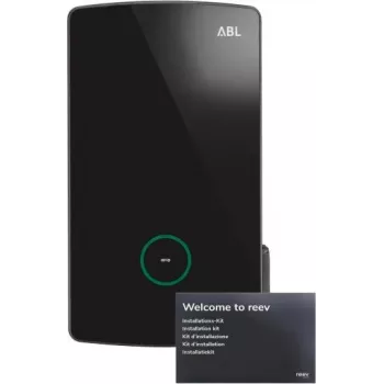 ABL eM4 Single Wallbox controller 22 kW Type 2 stopcontact afsluitbaar
