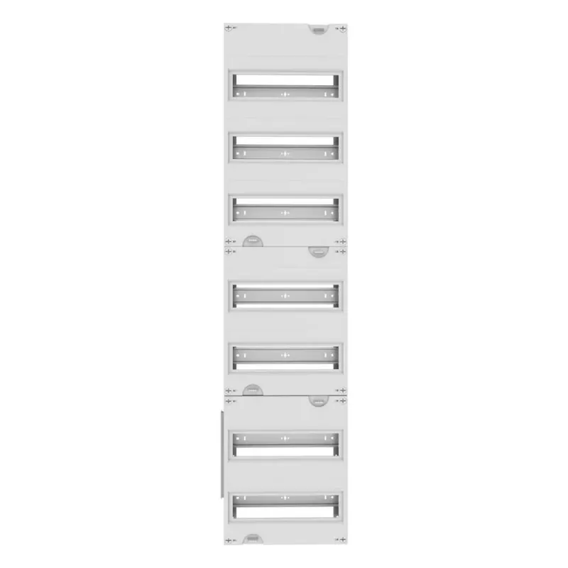 EATON ZSD-V17 verdeelveld, 7-rijig, 84 modules, verzinkt staal, H1050mm