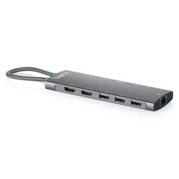 DIGITUS USB-C dockingstation, 11-poorts, triple display, 100W PD