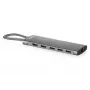 DIGITUS USB-C dockingstation, 11-poorts, triple display, 100W PD