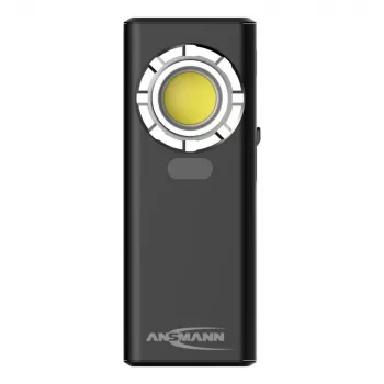 ANSMANN WL1200R oplaadbare werkplaatslamp, 1200 lm COB LED, 6500K, Li-Ion 4000 mAh, USB-C, powerbank, IP54, magneetvoet, haak