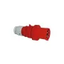 BALS CEE industriestekker 5-polig 63A 400V IP44 6h Multi-Grip recht rood 2155