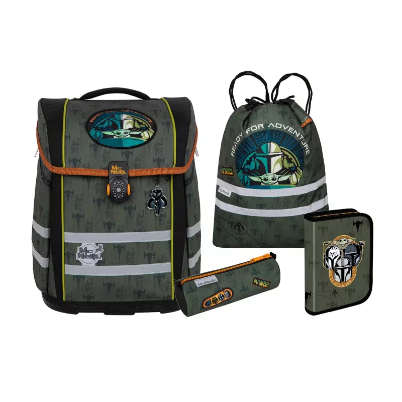 McNeill Perfecto 5-delige schoolrugzak-set Star Wars Mandalorian