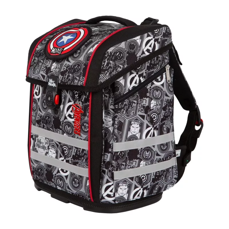 McNeill PERFECTO 5-delige schooltas-set Marvel Avengers