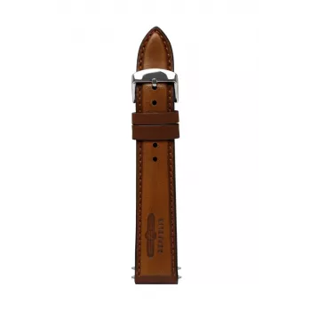 Zeppelin echt lederen horlogeband bruin 20 mm