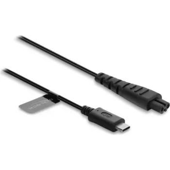 Delock USB Type-C™ oplaadkabel 5 V voor elektrische scheerapparaten compatibel met Remington HC4250, MB4200, MB6850 serie – 1,2 m vervangingskabel, zwart