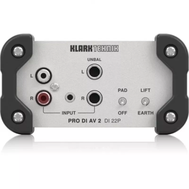 Klark Teknik DI 22P passieve stereo DI-box
