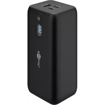 GOOBAY laptop powerbank 20.000 mAh met Power Delivery (zwart)