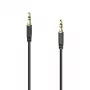 Hama Basic Line 3,5-mm-jack audiokabel, stekker naar stekker, 3 m, zwart