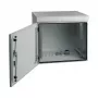 EFB 19 inch wandbehuizing 9U diepte 450mm IP55 voorgemonteerd RAL7035 grijs