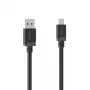 Hama USB-A naar micro-USB kabel, 2 m, zwart