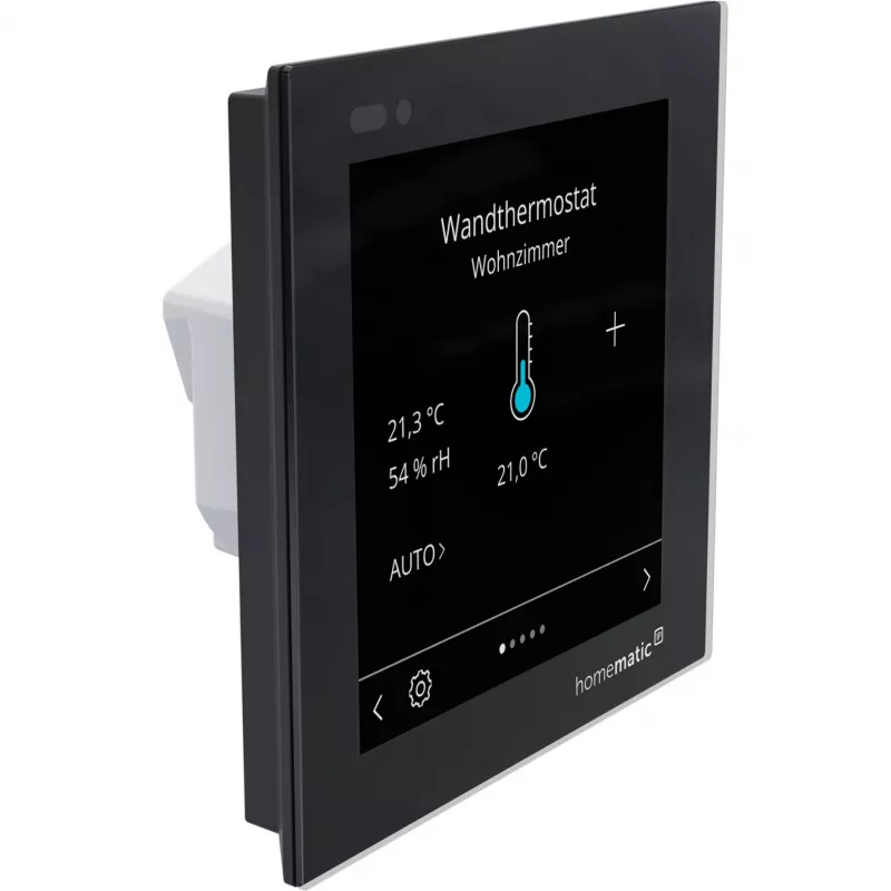 Homematic IP Glasdisplay - plus (HmIP-WGD-PL) Smart Home touch-bedieningsdisplay