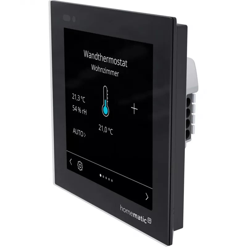 Homematic IP Glasdisplay - plus (HmIP-WGD-PL) Smart Home touch-bedieningsdisplay