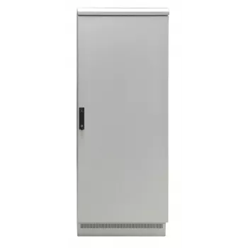 EFB ELEKTRONIK 19 inch netwerkkast 42U 800x1000 IP55 met voorgemonteerde sokkel RAL7035