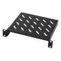 LogiLink 10 inch consolebodem 200 mm 1U zwart