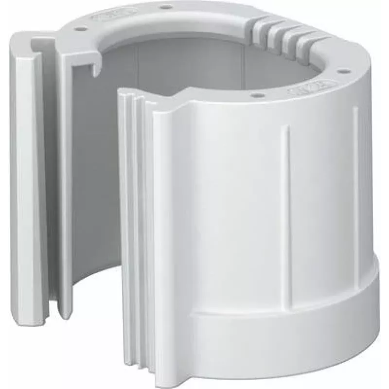 OBO BETTERMANN 129 TB M63 LGR deelbare kabelwartel, metrisch M63, polyethyleen, lichtgrijs RAL 7035