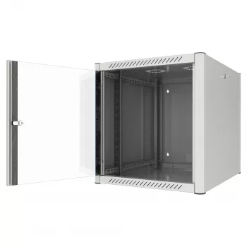 EFB Elektronik 19 inch wandbehuizing 26U diepte 800 mm voorgemonteerd RAL7035