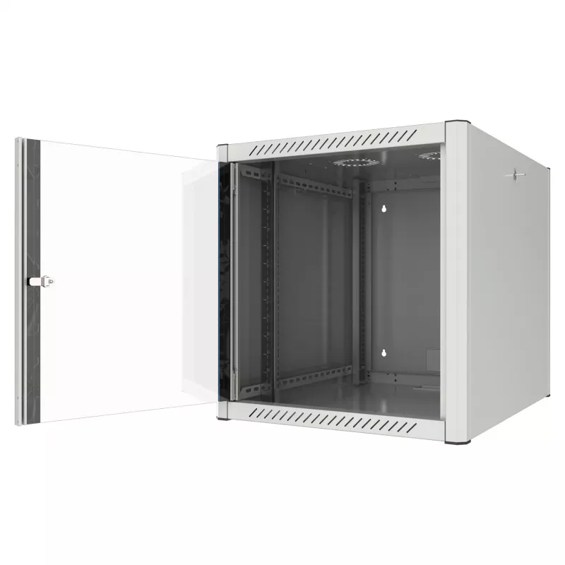 EFB Elektronik 19 inch wandbehuizing 26U diepte 800 mm voorgemonteerd RAL7035