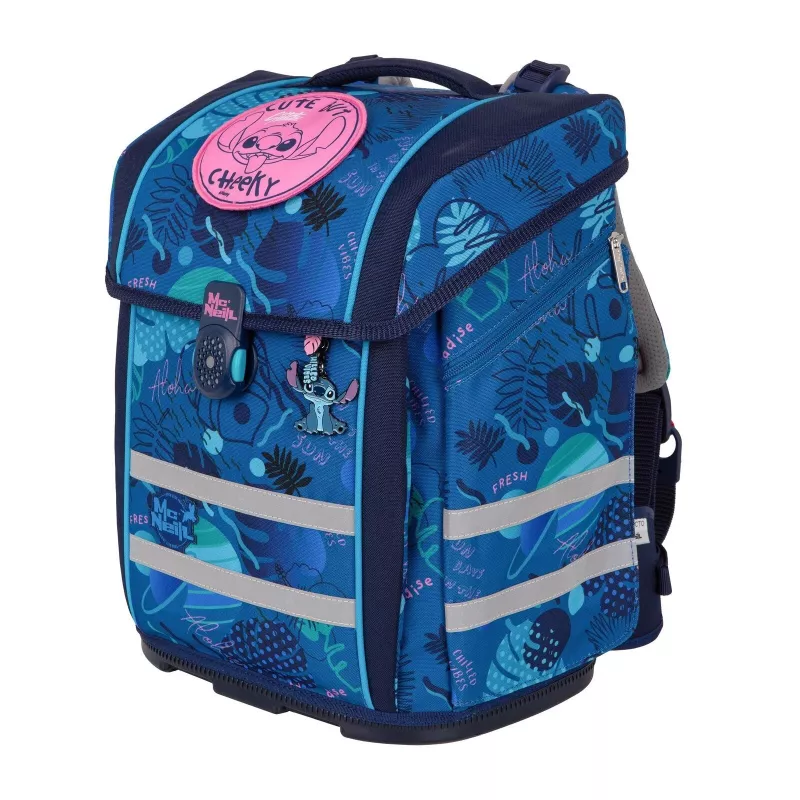 McNeill PERFECTO schoolrugzak set 5-delig Disney Stitch