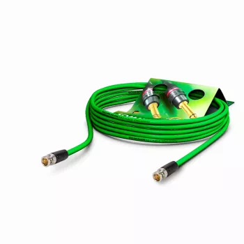 Sommer Cable SC-Vector 0.8/3.7 HD-SDI videopatchkabel, BNC-stekker naar BNC-stekker, 1 m, zwart