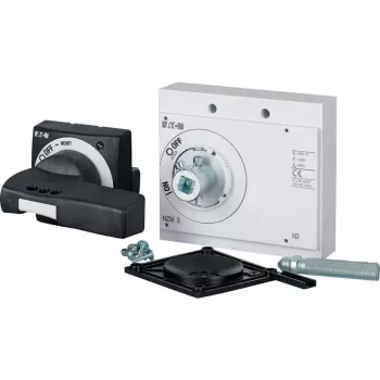 Eaton NZM3-XTVD-0 deurkoppeling-draaigreep, zwart, IP66, afsluitbaar