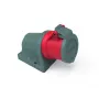 Bals INNOLINQ QC 110624 wandcontactdoos, 16 A, 5-polig, 400 V, 6h, IP44, rood
