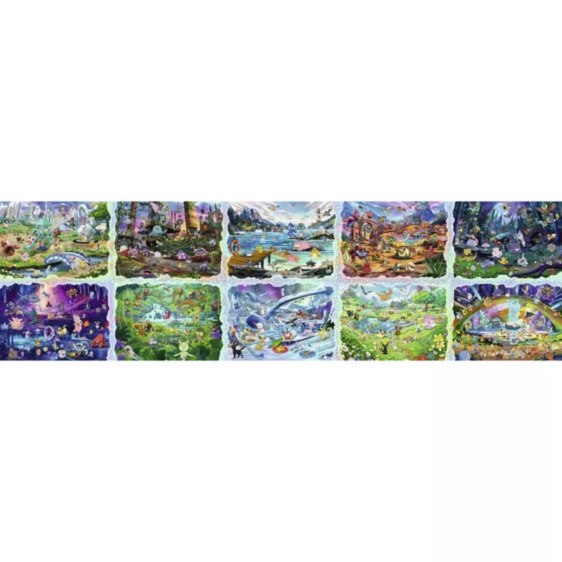 RAVENSBURGER Pokémon Celebration Journey puzzel met 40000 stukjes