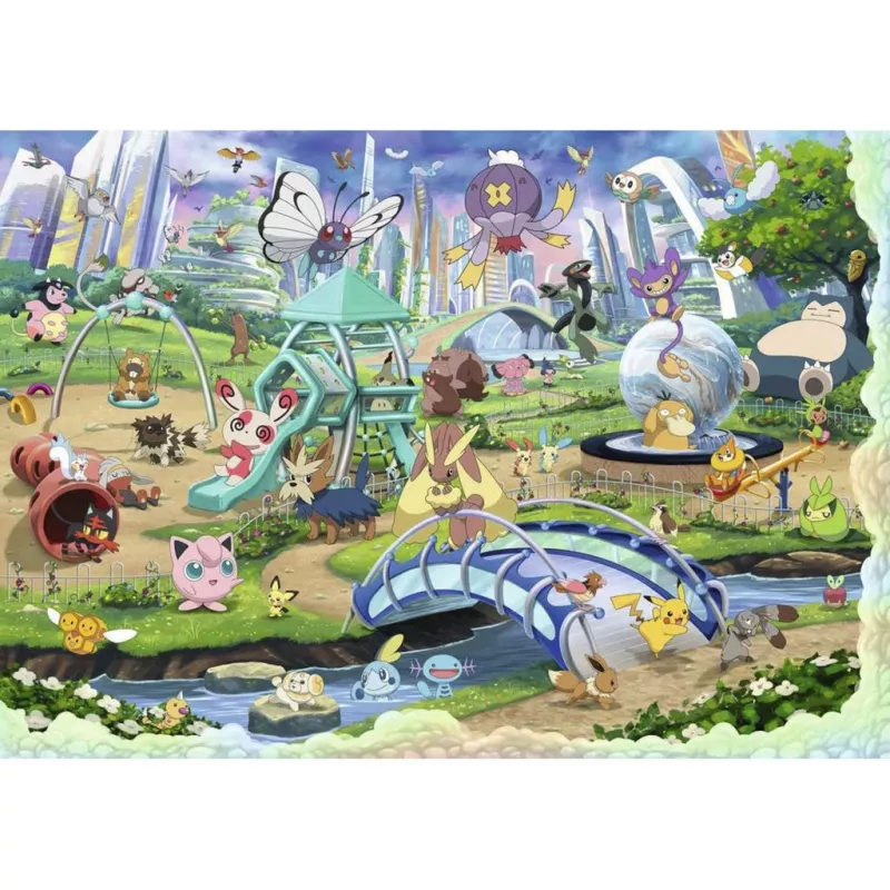 RAVENSBURGER Pokémon Celebration Journey puzzel met 40000 stukjes