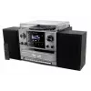Soundmaster MCD5600SW stereo-muziekcentrum met DAB+ radio, cd-speler, platenspeler, dubbel cassettedeck, Bluetooth, USB-opname - zwart