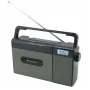 Soundmaster RCD1170SW draagbare cd-radio met FM, Bluetooth, USB & oplaadbare accu - zwart