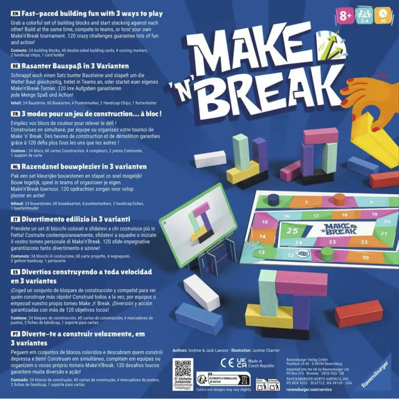 Ravensburger Make 'n' Break Family bouwspel