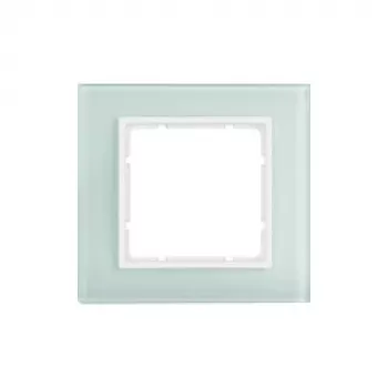 Berker B.7 Glas 1-voudig afdekraam polarwit