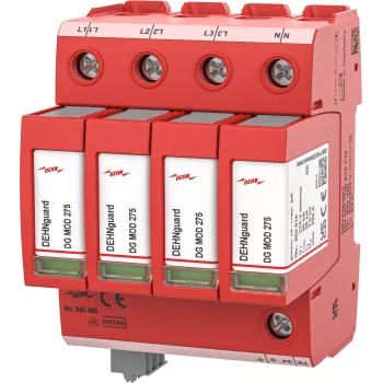 DEHN 943405 DG MD TNS 275 FM type 2 overspanningsbeveiliging 3+1 polig 40kA