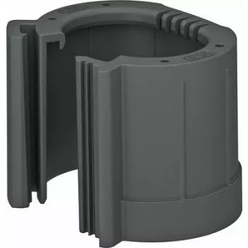 OBO BETTERMANN 129 TB M50 SW deelbaar golfbuis-eindstuk M50 polyethyleen zwart