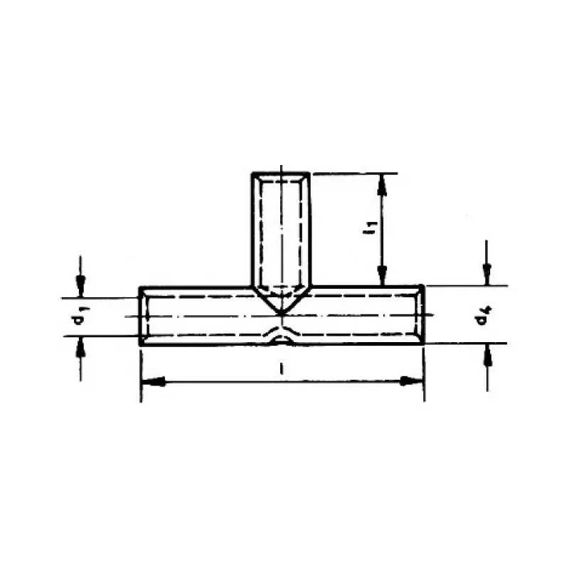 Klauke TV10 T-verbinder voor 10 mm2 geleiders