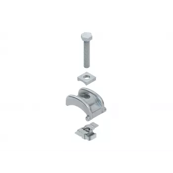 NIEDAX SPPGM30F profielklemkraal van thermisch verzinkt staal, flens 3-30 mm, M8-schroefdraad