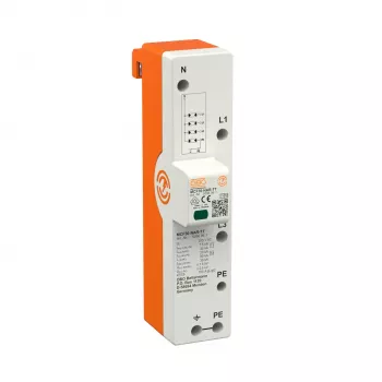 OBO BETTERMANN OBO MCF30-NAR-TT LightningControllerRail 3-polige gecombineerde bliksem- en overspanningsafleider met NPE 255V