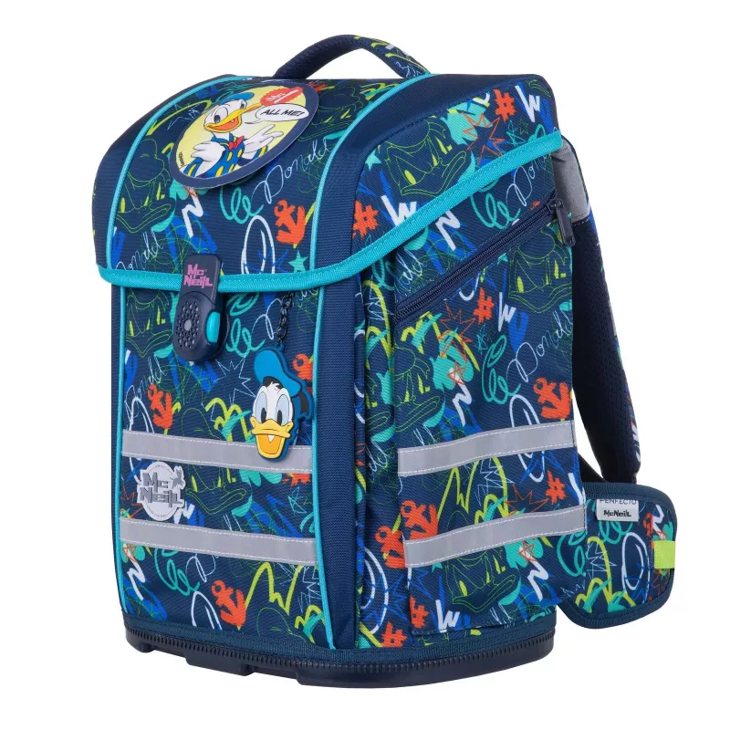 McNeill schooltas-set PERFECTO 5-delig Donald Duck